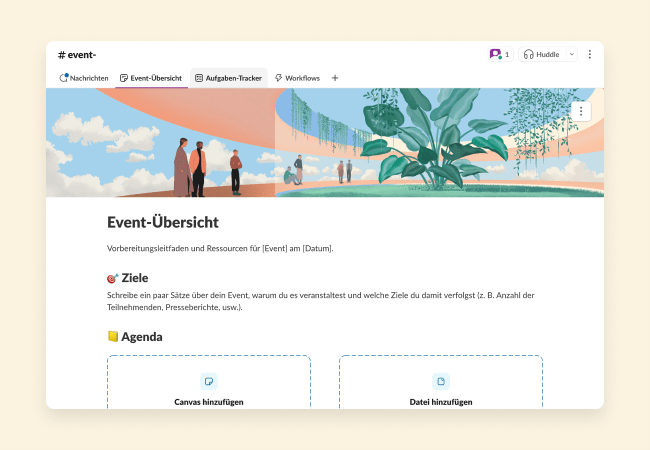 Vorlagen, die dir bei der Planung und Durchführung einer Veranstaltung helfen. 