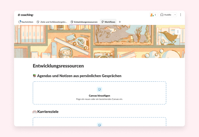 Eine Vorlage, die dir hilft, dich bei der Arbeit zu abzustimmen