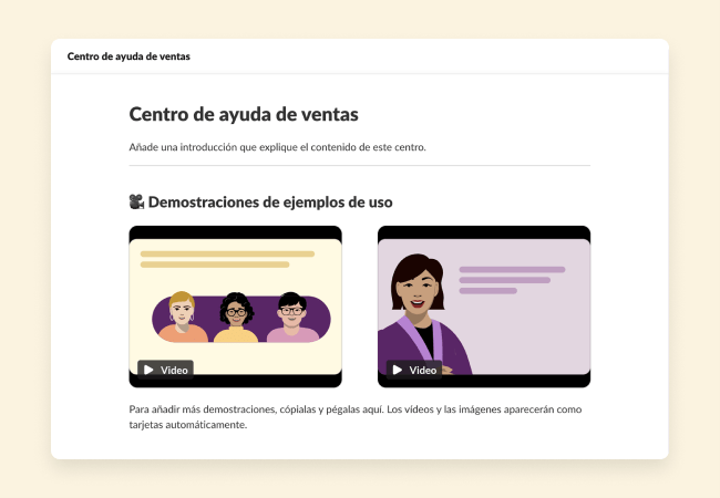 Una plantilla para ayudarte a organizar los recursos de ventas